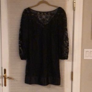Black cocktail dress